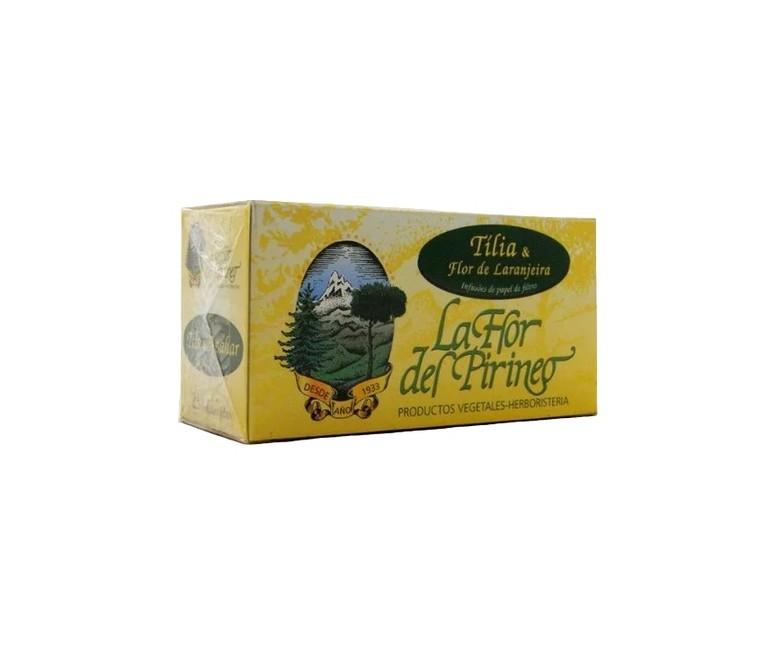 Tila-azahar 25 bolsitas infusoras Flor Pirineo