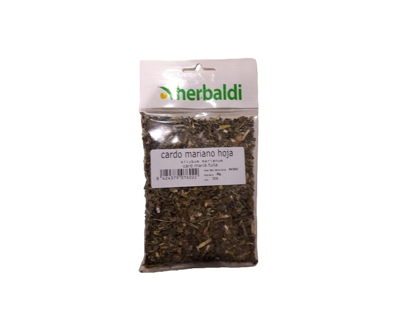 Hierba cardo mariano hoja triturada 30 g Herbaldi