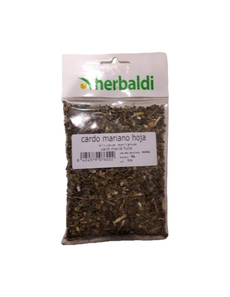Hierba cardo mariano hoja triturada 30 g Herbaldi