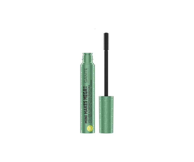 Mascara pestañas mini makes mega 8 ml Sante