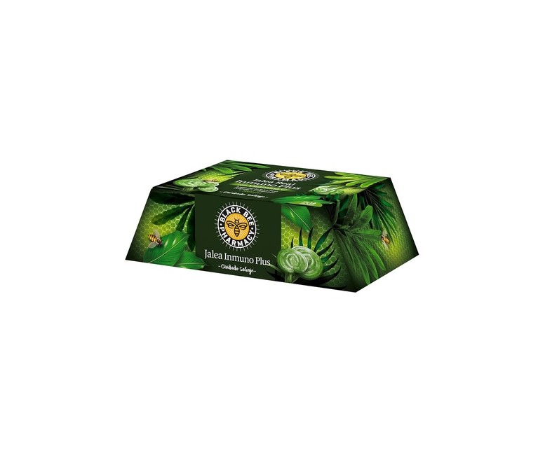 Jalea real inmuno plus con reishi 20 viales Black Bee