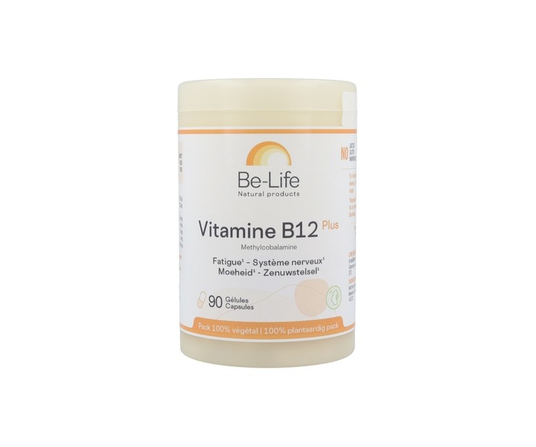 Vitamine B12 Plus 90 cápsulas Be-Life