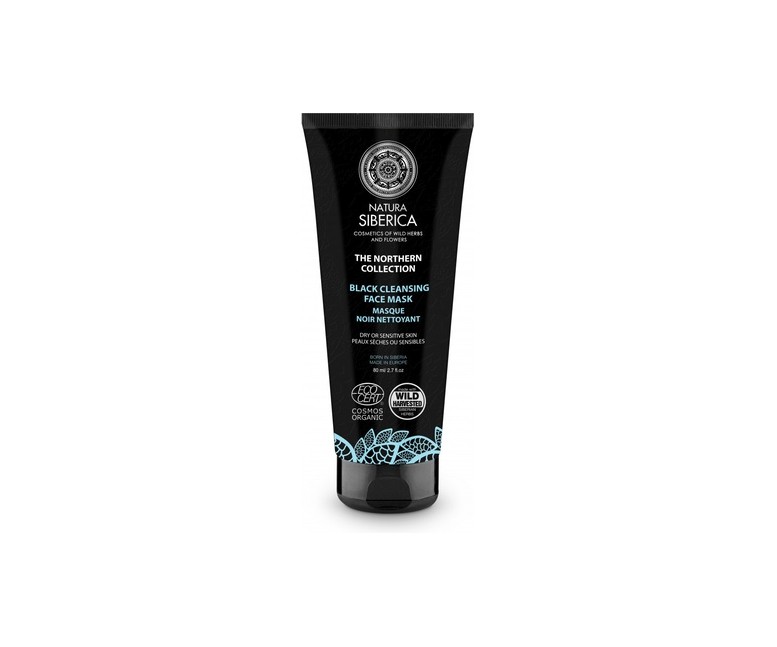 Mascarilla Facial Negra Limpiadora 80 ml de gel Natura Siberica