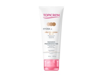 Crema de bronceado progresivo radiante hydra+