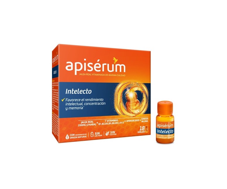Apiserum Intelecto 18 viales Apiserum