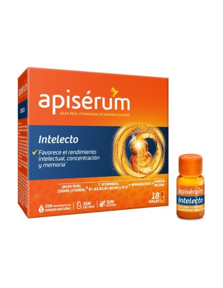 Apiserum Intelecto 18 viales Apiserum