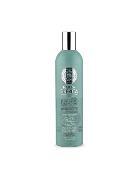 Champú volumen y frescor para cabello graso 400 ml Natura Siberica