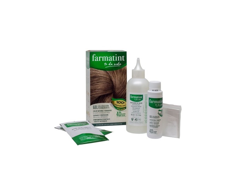Farmatint Gel 4D Castaño Dorado 150 ml Farmatint