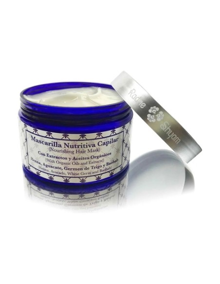 Mascarilla capilar nutritiva aguacate henna y baobab 250 g de crema Radhe Shyam