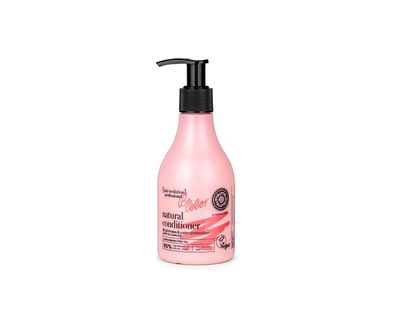 Acondicionador capilar natural be color brillo y protección del color 245 ml Natura Siberica