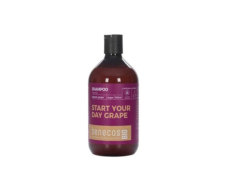 Champú volumen uva 500 ml (Uva) Benecos