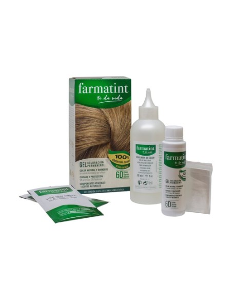 Gel 6D Rubio Oscuro Dorado 150 ml Farmatint