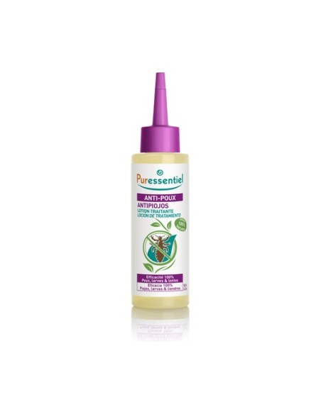 Pack loción antipiojos con peine 100 ml Puressentiel