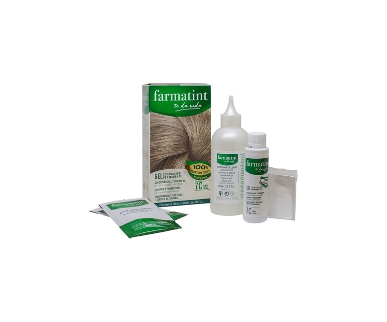 Farmatint Gel 7C Rubio Ceniza 150 ml Farmatint