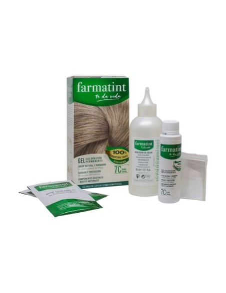 Farmatint Gel 7C Rubio Ceniza 150 ml Farmatint