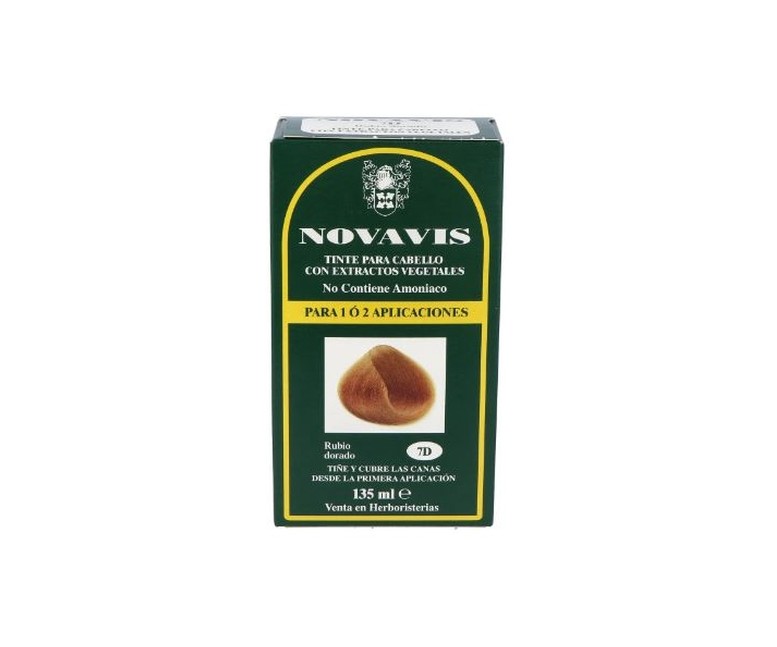 Tinte 7d rubio dorado 135 ml Novavis