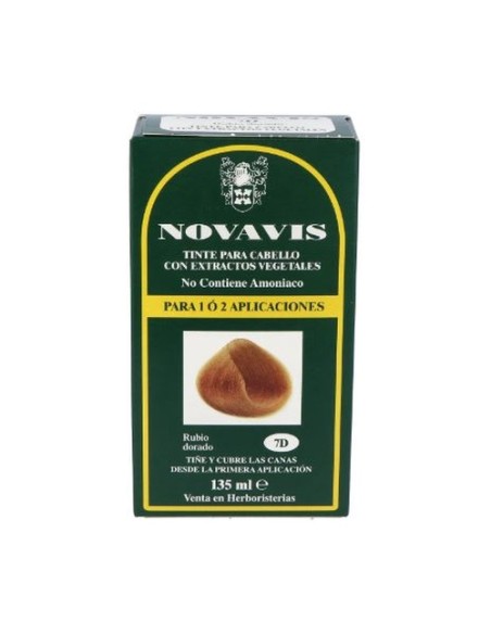 Tinte 7d rubio dorado 135 ml Novavis