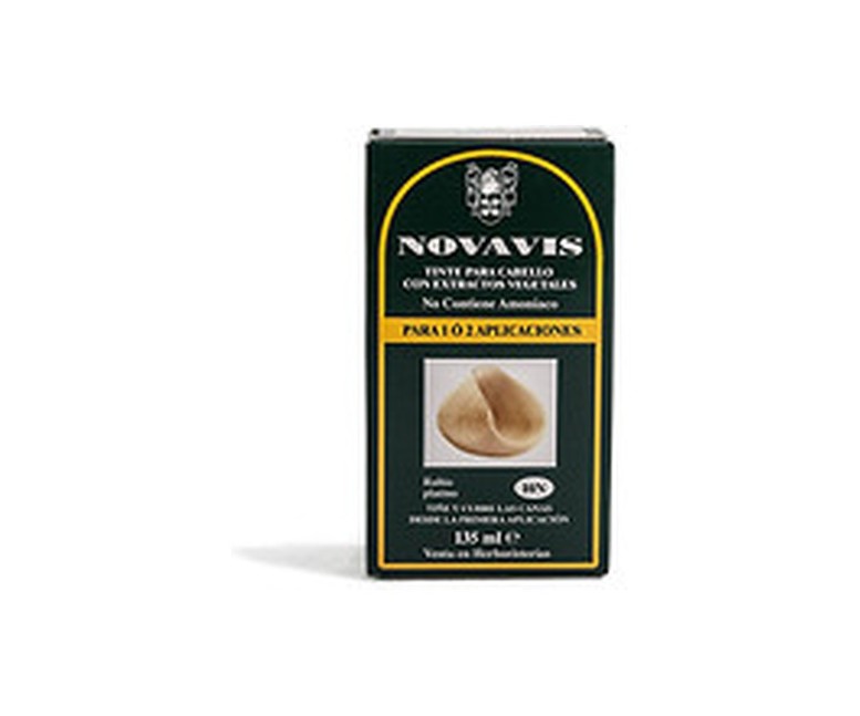 Tinte vegetal 10N Rubio Platino 130 ml Novavis