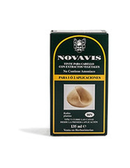 Tinte vegetal 10N Rubio Platino 130 ml Novavis