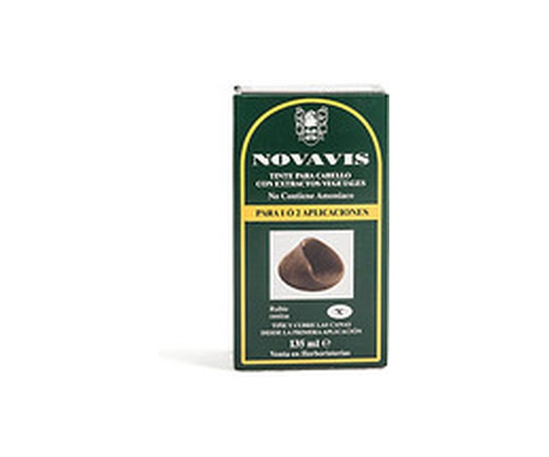 Tinte vegetal 7C Rubio Ceniza 130 ml Novavis