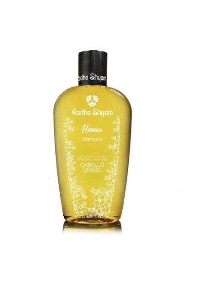 Champú henna cabello graso 400 ml Radhe Shyam