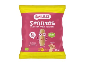 Smilitos de fresa y plátano