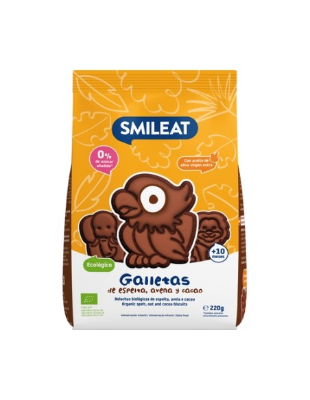 Galleta cacao Eco 125 g (Cacao) Smileat