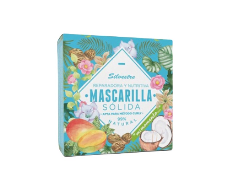 Mascarilla capilar sólida reparadora 55 g Silvestre