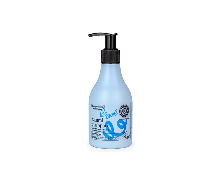 Champú natural be curl suavidad y brillo 245 ml Natura Siberica
