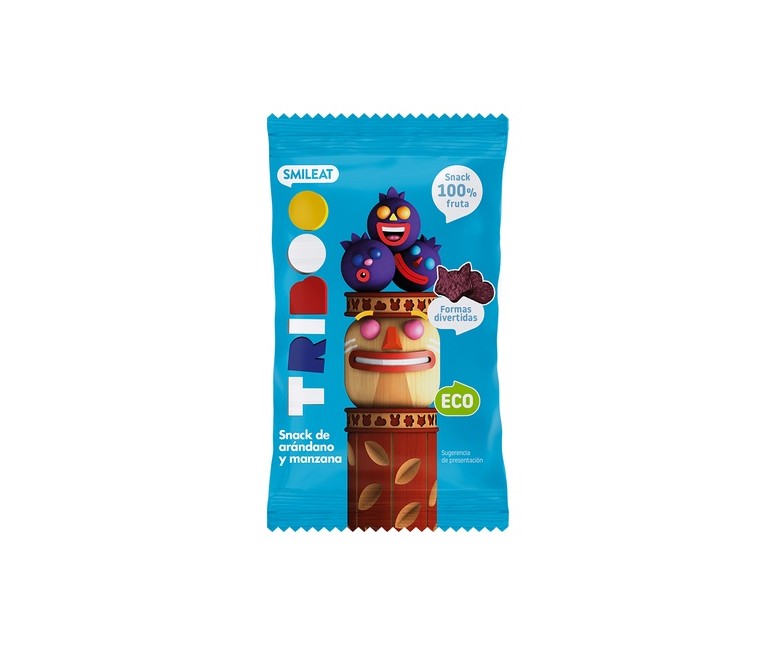 Sminolas arándanos y manzana Eco 25 g Triboo