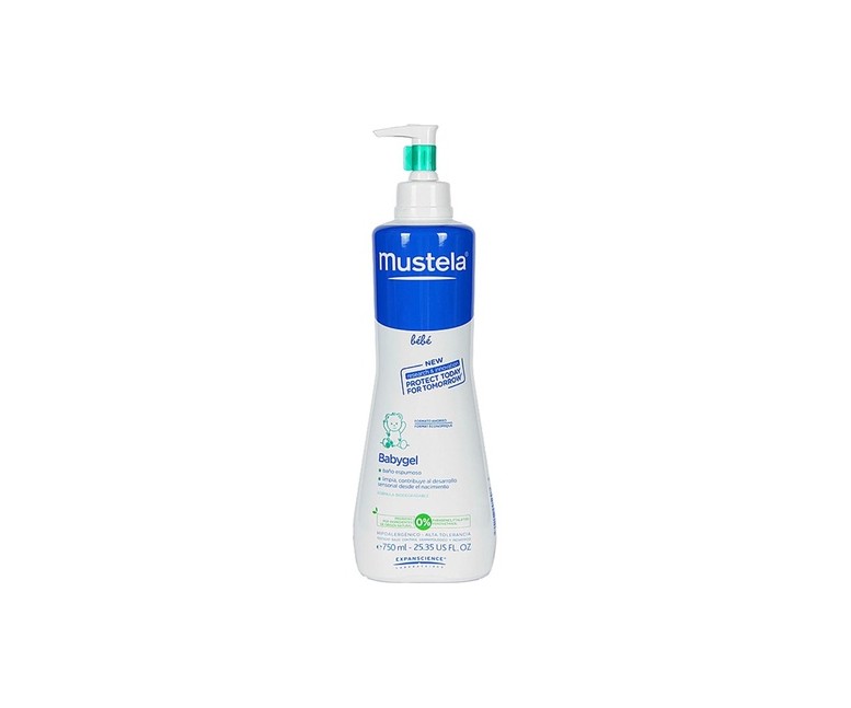 Babygel baño de espuma 750 ml de crema Mustela