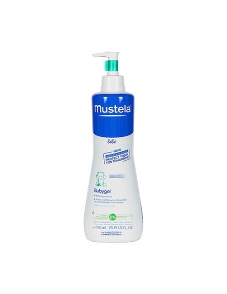 Babygel baño de espuma 750 ml de crema Mustela