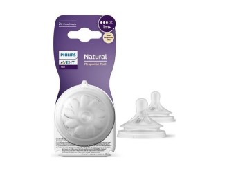Tetinas natural response T3 1m+