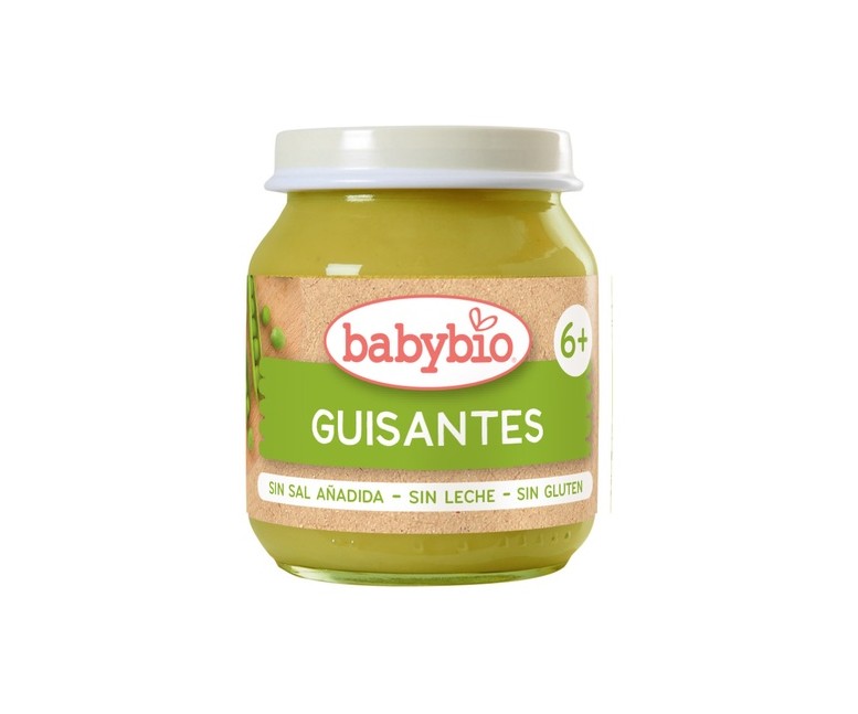Tarrito de guisantes +6m 130 g (Guisante) Babybio