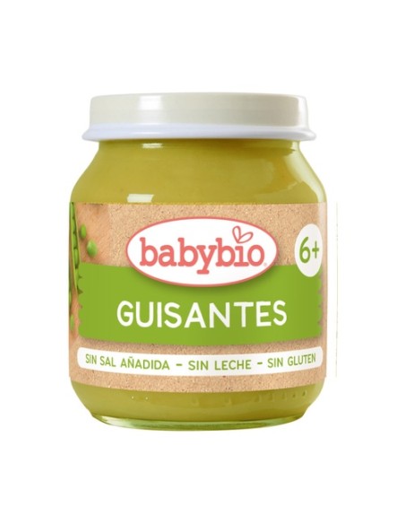 Tarrito de guisantes +6m 130 g (Guisante) Babybio