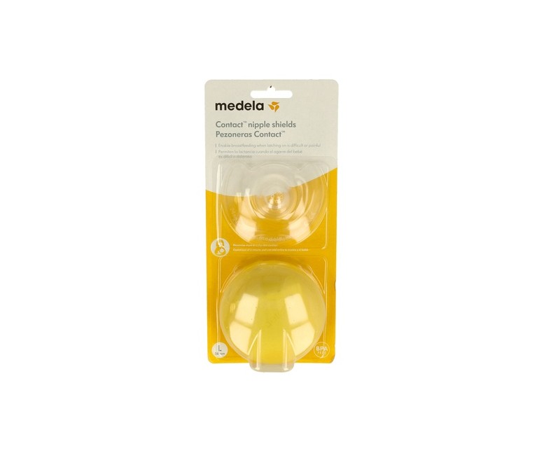 Pezoneras Contact talla L 2 unidades Medela