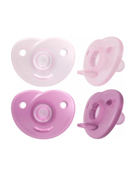 Soothie chupete 2 unidades (Rosa) Philips Avent