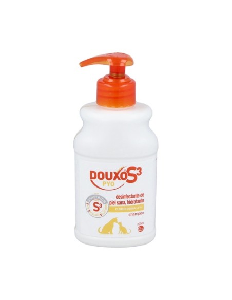 Douxo S3 pyo champú mascotas desinfectante-hidratante 200 ml Ceva