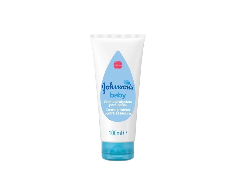 Crema protectora de pañal para bebé 100 ml de crema Johnson & johnson
