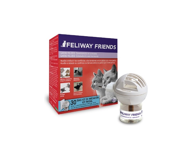 Feliway friends difusor + recambio 1 mes 48 ml Ceva