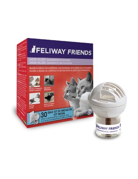 Feliway friends difusor + recambio 1 mes 48 ml Ceva
