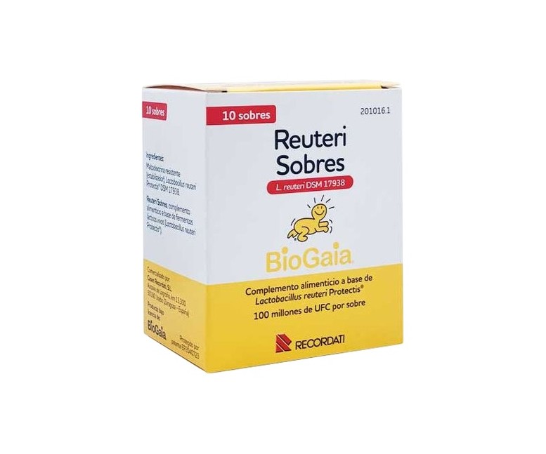 Reuteri fermentos lacticos vivos 10 sobres (Neutro) Casen Recordati
