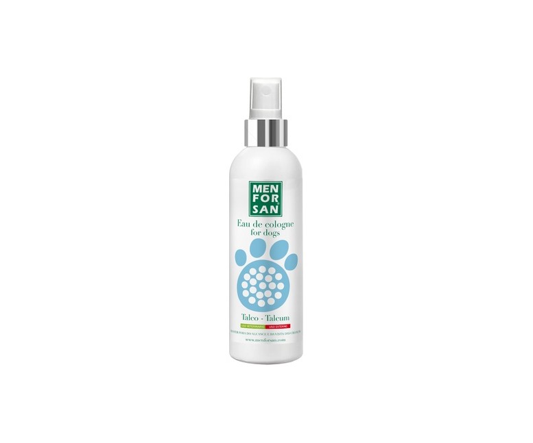 Eau de cologne para perros talco 125 ml Men for san