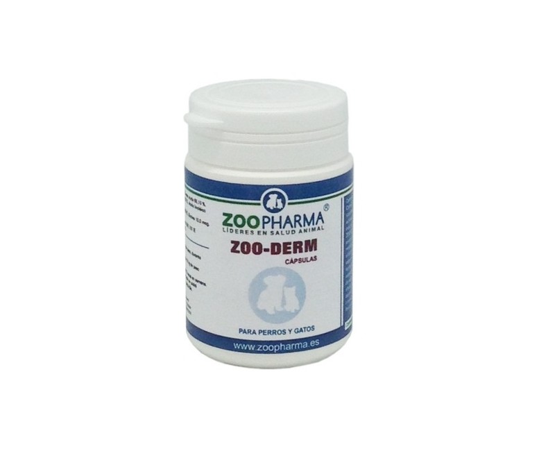 Zoo-derm metabolismo de la piel perros y gatos 30 perlas Zoopharma Vet