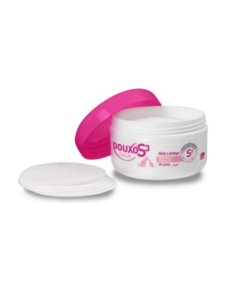 Douxo S3 calm pads (regeneración piel perros y gatos) 30 unidades Ceva