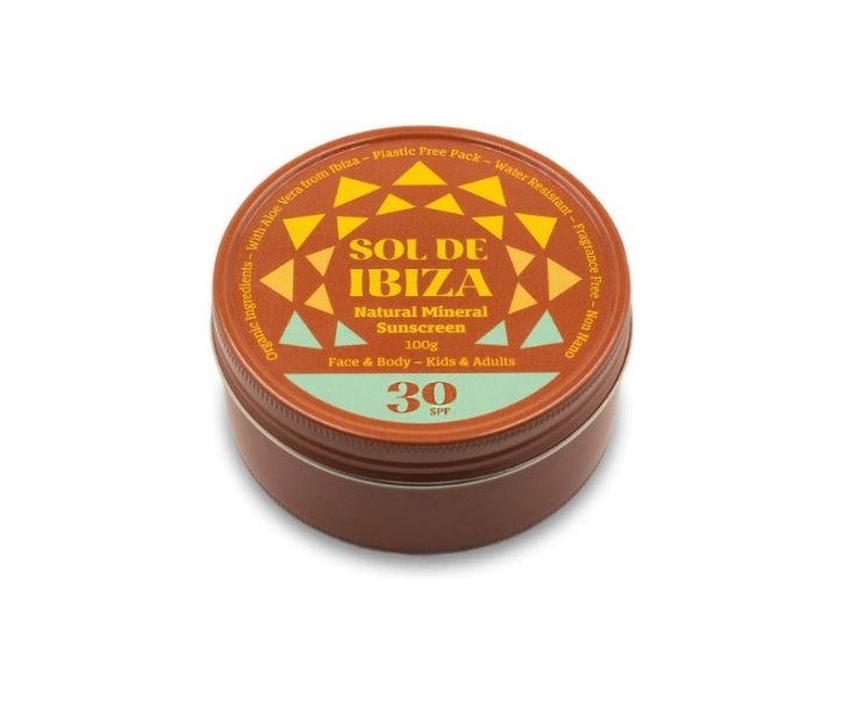 Crema Solar SPF30 BIO 100 ml de crema Sol de Ibiza
