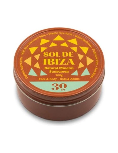 Crema Solar SPF30 BIO 100 ml de crema Sol de Ibiza