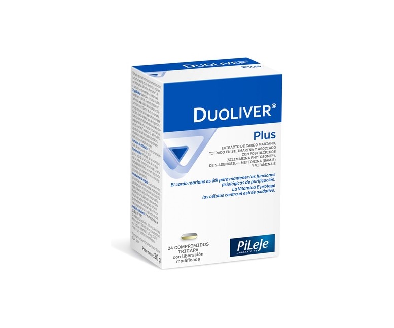 Duoliver Plus 24 comprimidos Pileje