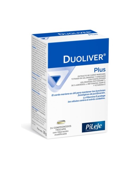 Duoliver Plus 24 comprimidos Pileje