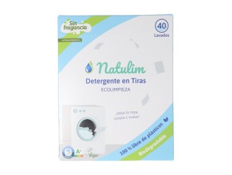 Detergente Eco tiras de lavar natural